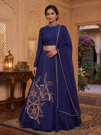 Rich Embroidery silk Lehenga -Wedding Series