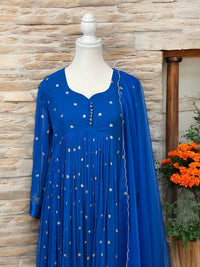 Cobalt Blue Khoobsurat Kurta Set