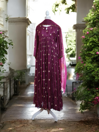 Soft Premium Satin glazed Kurta Set