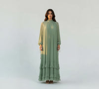 Hollywood glamour Layered Gown