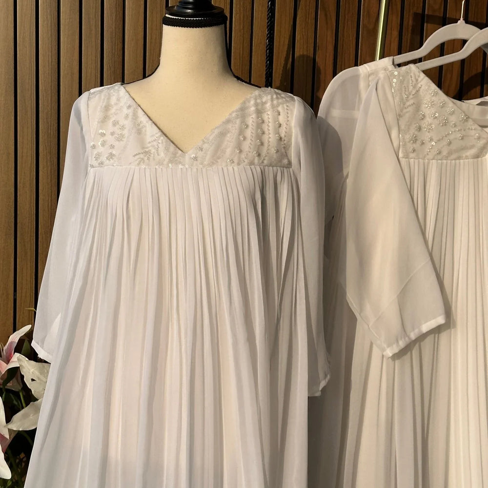 
                  
                    Angelic White kurta - The Story Kameez
                  
                