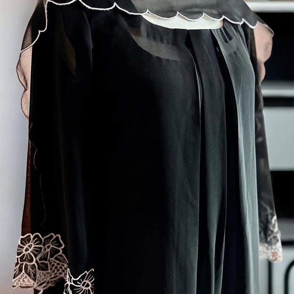 
                  
                    Black Enchanted Kurta Set - The Story Kameez
                  
                