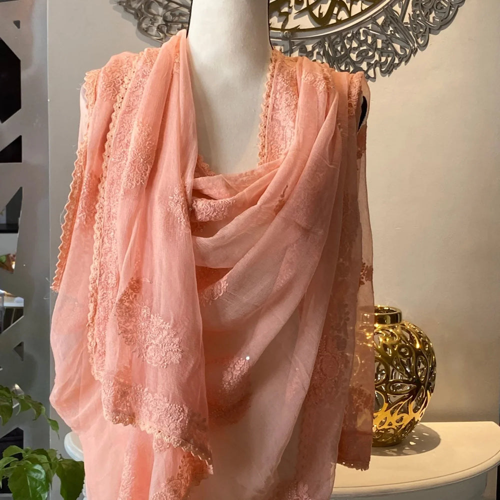 
                  
                    Chikankari Dupattas - The Story Kameez
                  
                