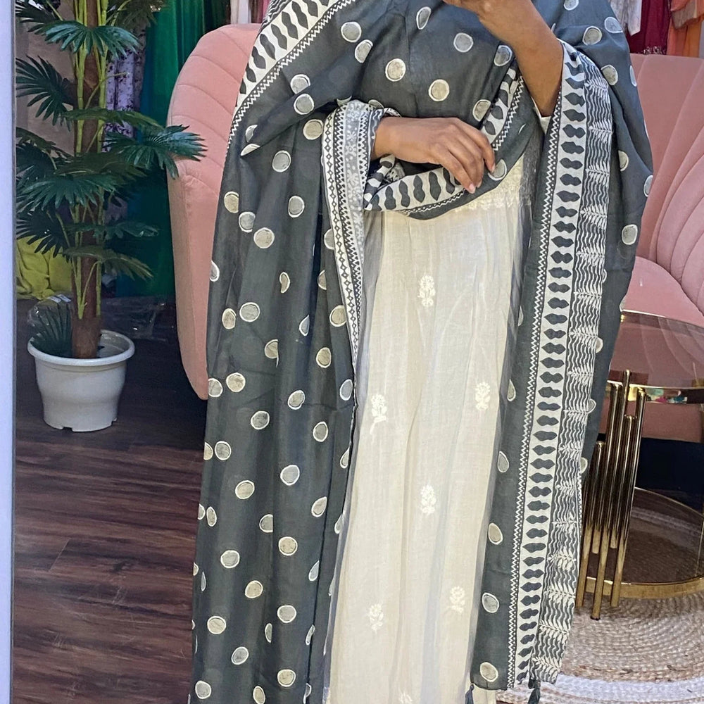 
                  
                    Cotton mix printed - The Story Kameez
                  
                