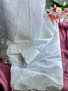 Dyeable Soft tabby silk Organza