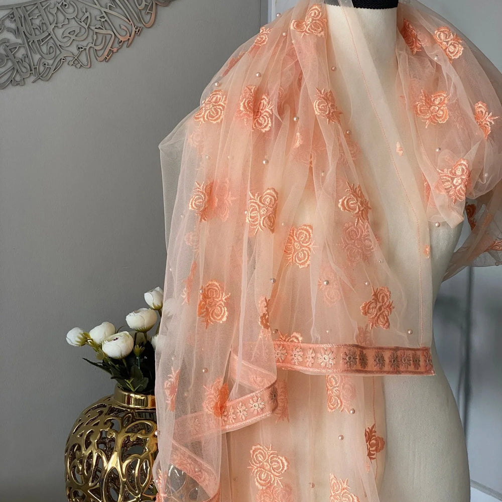 
                  
                    Partywear Net Dupattas - The Story Kameez
                  
                