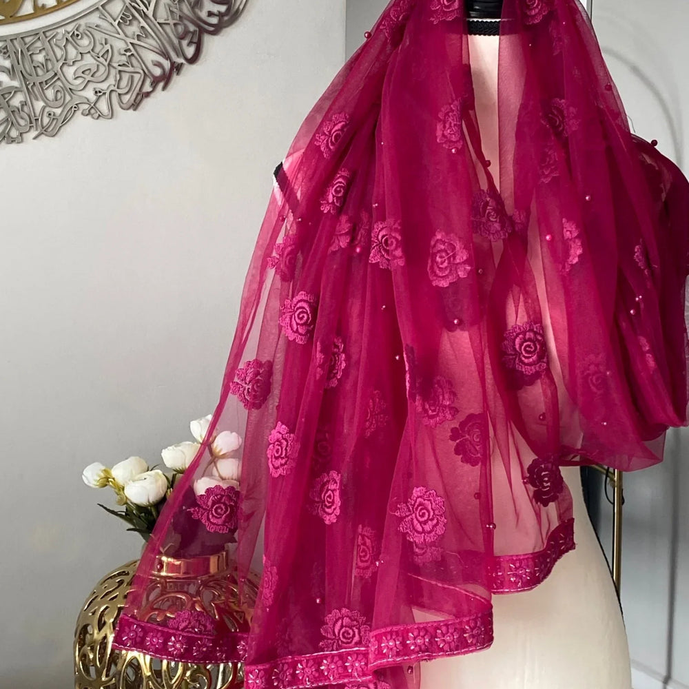 
                  
                    Partywear Net Dupattas - The Story Kameez
                  
                