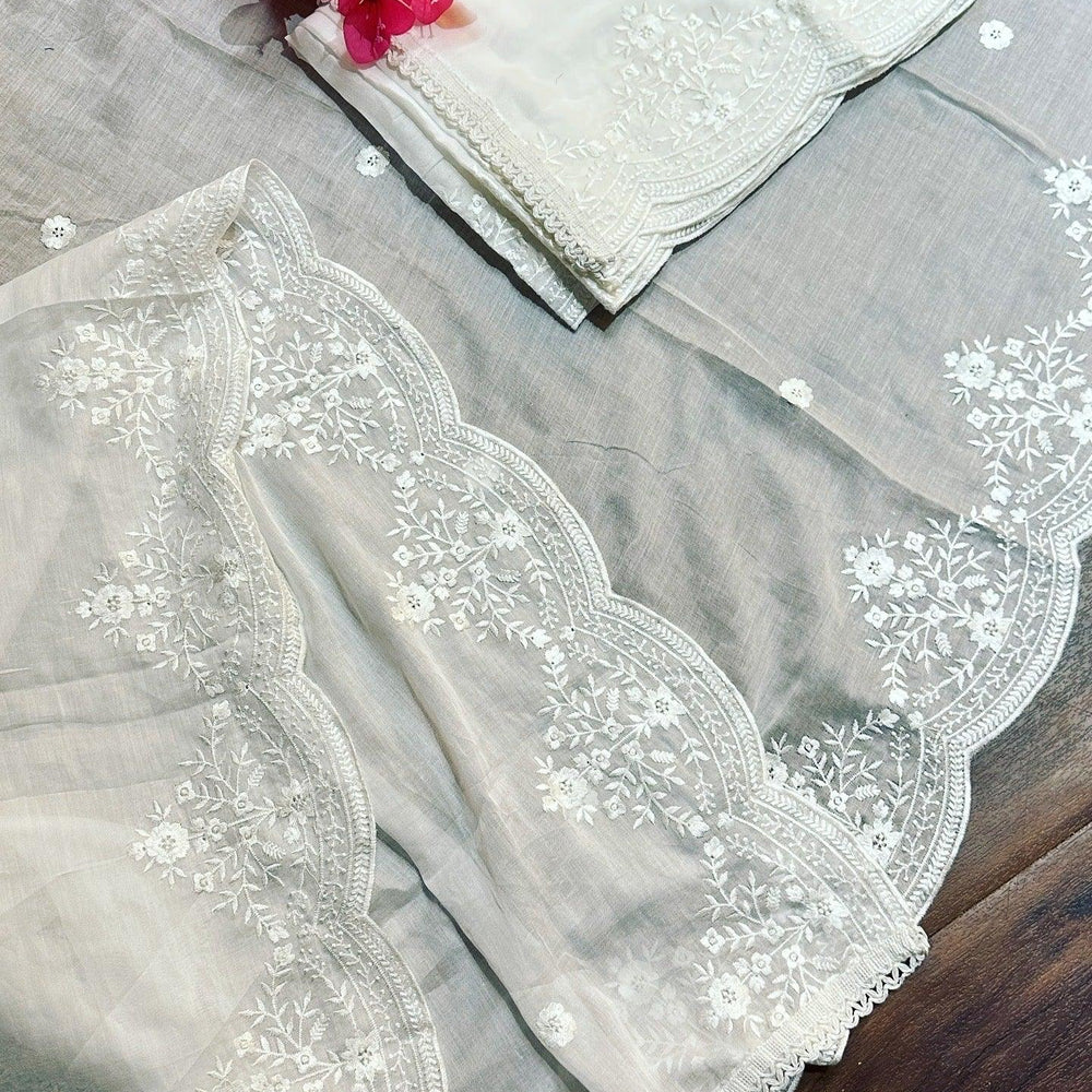 
                  
                    Premium Dyeable Mul cotton Dupattas - The Story Kameez
                  
                