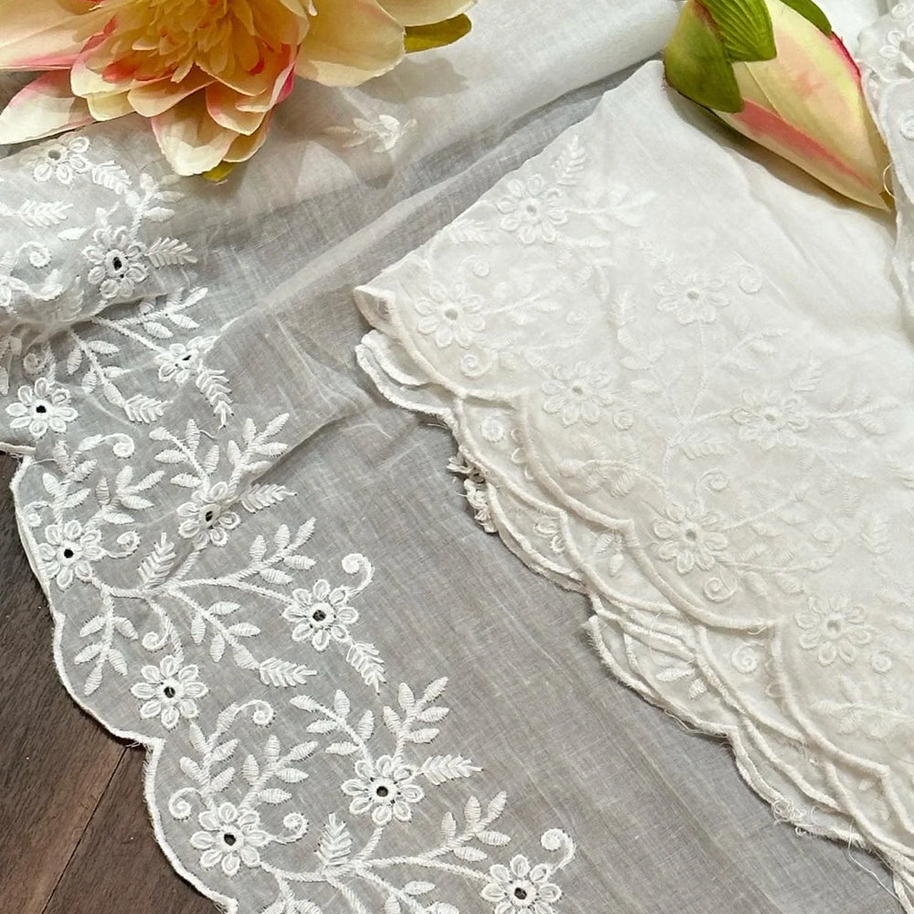 
                  
                    Pure white Dyeable - The Story Kameez
                  
                
