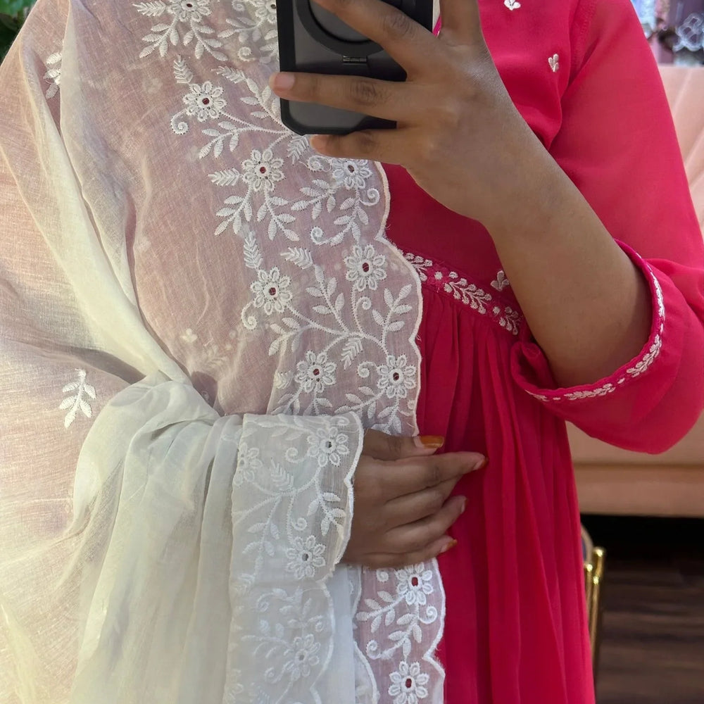 
                  
                    Pure white Dyeable - The Story Kameez
                  
                