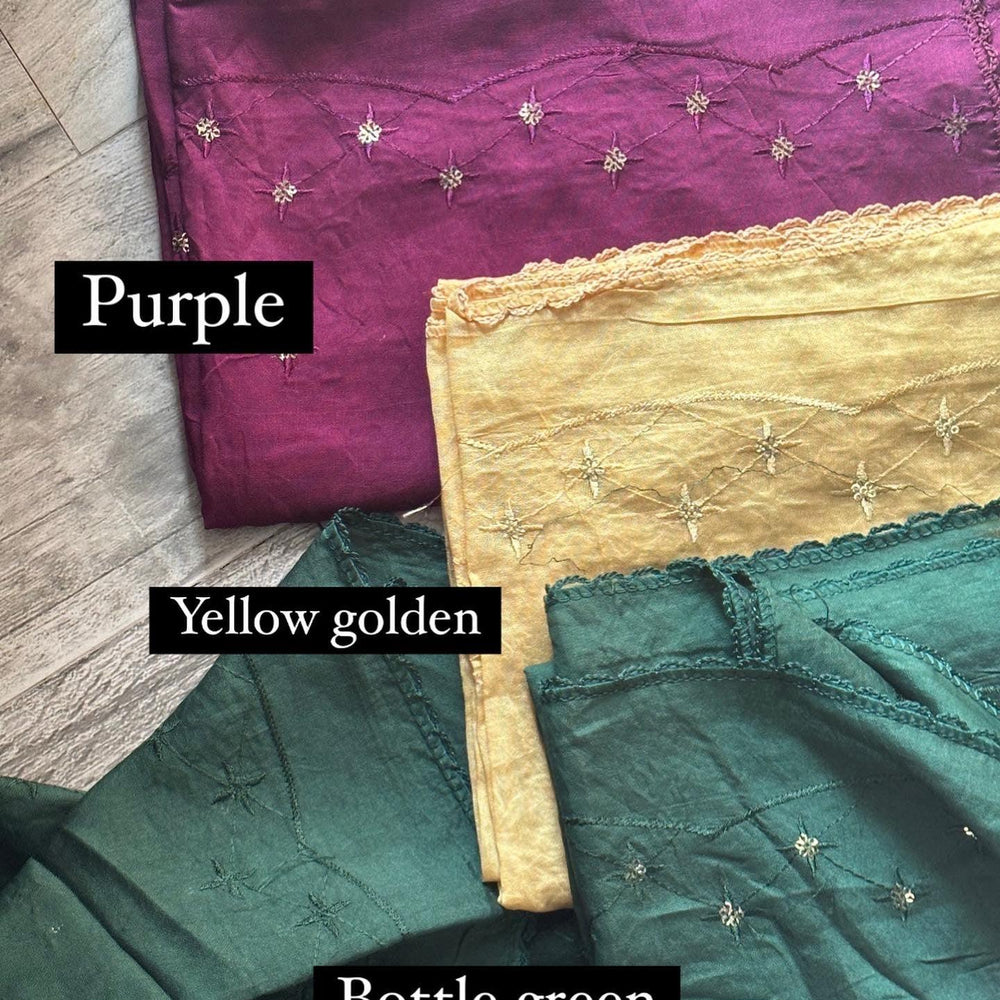 
                  
                    Soft mix Chanderi Dupattas - The Story Kameez
                  
                